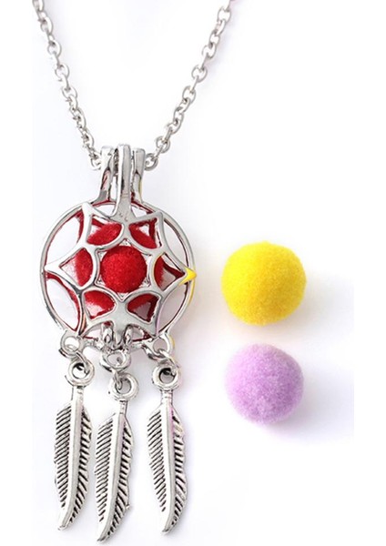 Pdto Moda Dream Catcher Kafes Madalyon Aromaterapi Topu Kolye (Yurt Dışından)