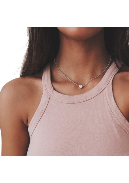Alaşım Kalp Kadınlar Için Moda Bijoux Kadınlar Için Kewl Kolye (Yurt Dışından)