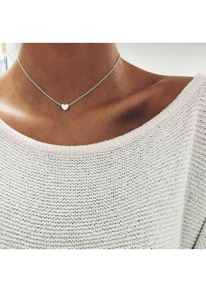 Alaşım Kalp Kadınlar Için Moda Bijoux Kadınlar Için Kewl Kolye (Yurt Dışından)