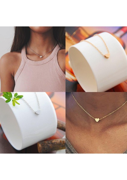 Alaşım Kalp Kadınlar Için Moda Bijoux Kadınlar Için Kewl Kolye (Yurt Dışından)