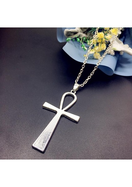 Avrupa ve Amerikan Moda Retro Mısır Ankh Haç Basit Kolye (Yurt Dışından) fiyatları