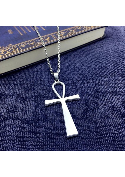 Avrupa ve Amerikan Moda Retro Mısır Ankh Haç Basit Kolye (Yurt Dışından) fırsatları