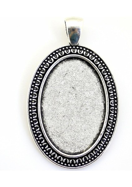 3 Parça Cabochon Cameo Taban Parçaları Basit Yan Iç Boyut 20X30MM Oval Ayarı F4103 Kolye (Yurt Dışından) modelleri