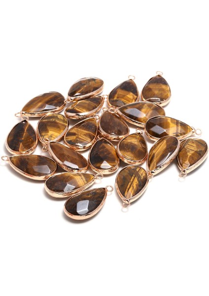 1 Adet Damla Şekilli Bölüm Kaplan Gözü Taş Taş Takılar Dıy Halhal Dikiş El Sanatları Takı Aksesuar Yapımı Kolye (Yurt Dışından) fiyatları