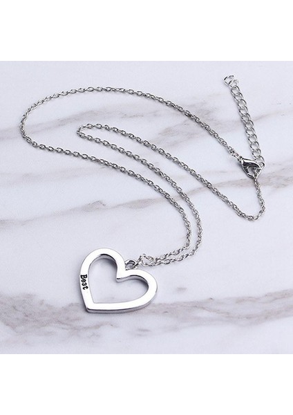 3 Adet / Takım Kadın Kalp Arkadaş Seti Kolye (Yurt Dışından) fiyatları