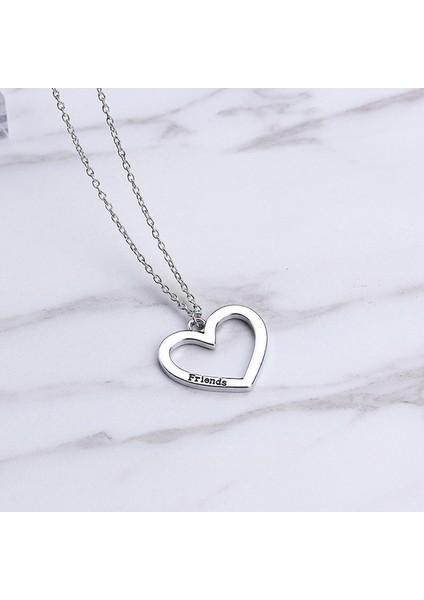 3 Adet / Takım Kadın Kalp Arkadaş Seti Kolye (Yurt Dışından) fırsatları