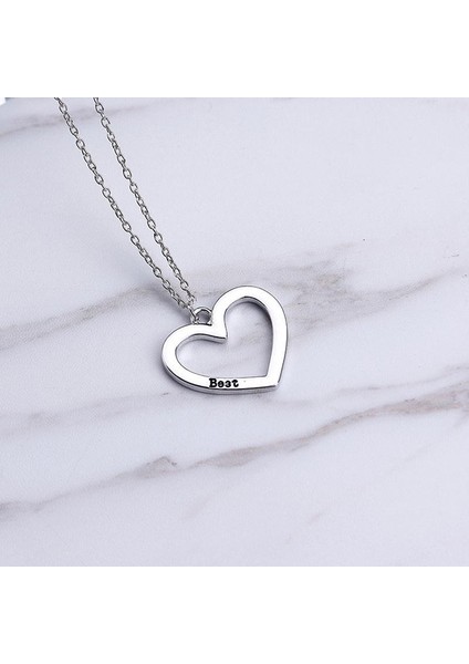 3 Adet / Takım Kadın Kalp Arkadaş Seti Kolye (Yurt Dışından) indirimleri