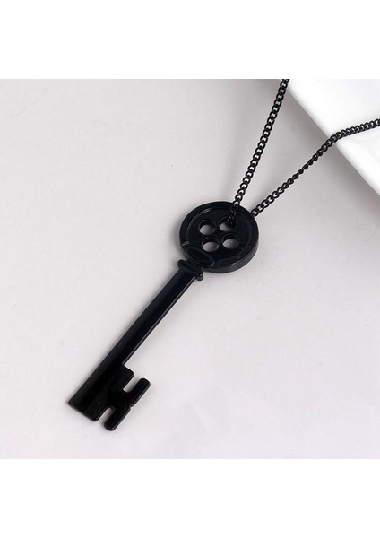 Moda Kişilik Cadılar Bayramı Metal Anahtar Iskelet Sahne Neil Gaiman Retro Göğüs Anahtar Kolye (Yurt Dışından)