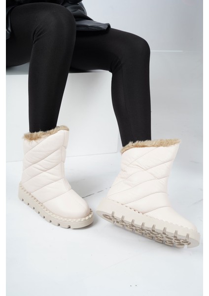 Hakiki Deri Bej Kadın Spor Bot 222135207 modelleri