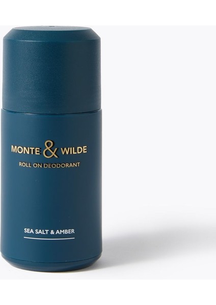 Deniz Tuzu ve Amber Kokulu Roll On Deodorant 50 ml