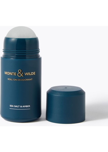 Deniz Tuzu ve Amber Kokulu Roll On Deodorant 50 ml