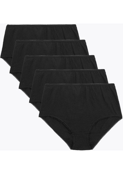 5'li Cotton Lycra® Full Brief Külot Seti
