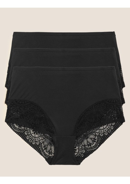 3'lü Body Soft™ Full Brief Külot Seti