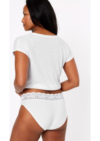 5'li Dantel Detaylı High Leg Külot Seti fiyatları