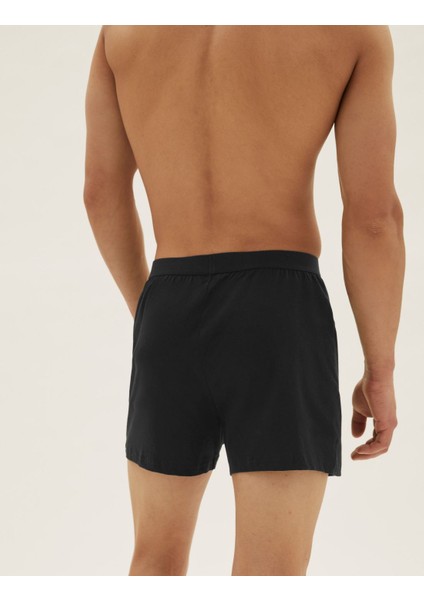 Marks & Spencer Saf Pamuklu 5'li Cool & Fresh™ Boxer Seti