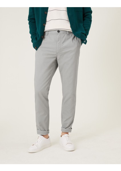 Regular Fit Pamuklu Chino Pantolon