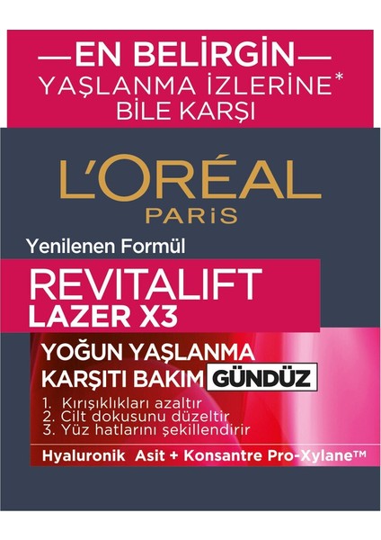 L'oreal Paris Revitalift Lazer Gündüz Kremi 50 ml