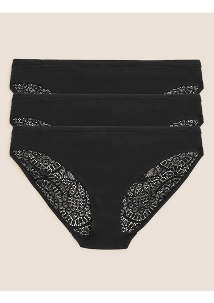 3'lü Body Soft™ Bikini Külot Seti