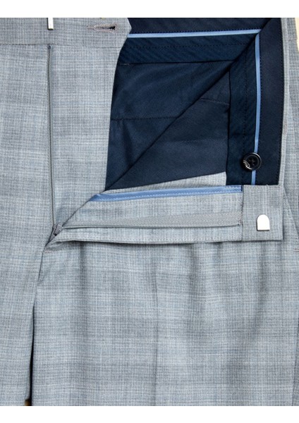 Regular Fit Ekose Desenli Pantolon indirimleri