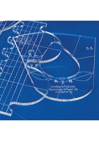 Dikiş Makineleri #rl-06 Için 6 Kişilik Kapitone Cetveli ve Şablonu (Yurt Dışından) indirimleri