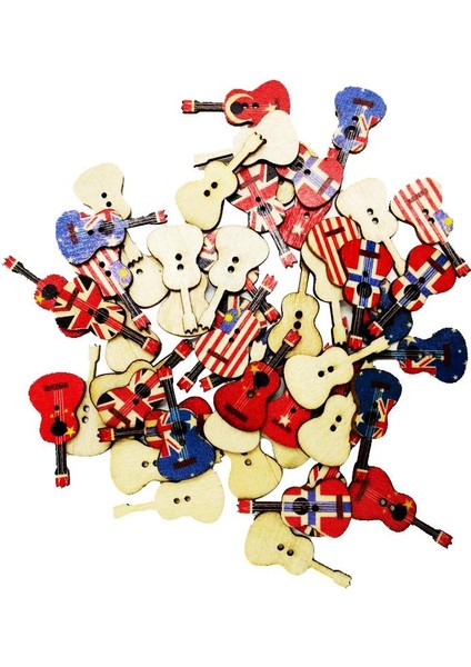 Ahşap Düğmesini Boyama 2 Adet (Yurt Dışından) fiyatları