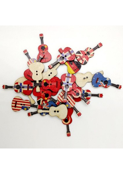 Ahşap Düğmesini Boyama 2 Adet (Yurt Dışından) fırsatları