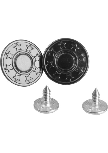 50SET 17MM Çekiç/ Kot Pantolonuna Basın. (Yurt Dışından)