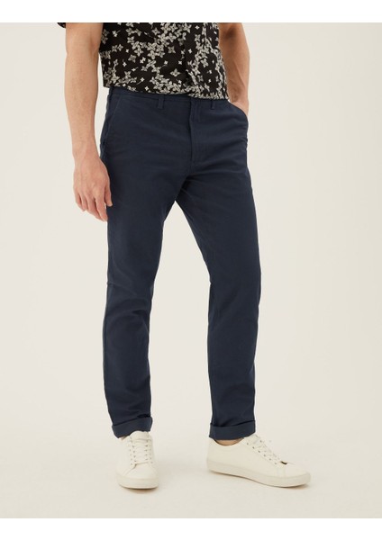 Slim Fit Chino Pantolon