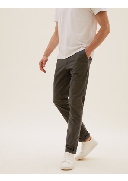 Slim Fit Chino Pantolon