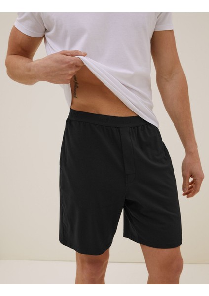 Premium Pamuklu Şort Pijama Altı
