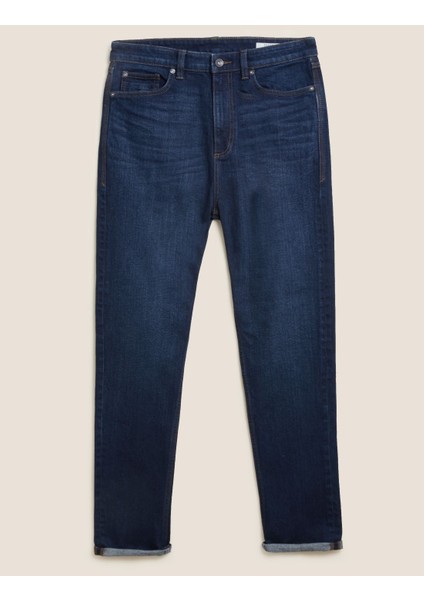 Tapered Fit Vintage Jean Pantolon