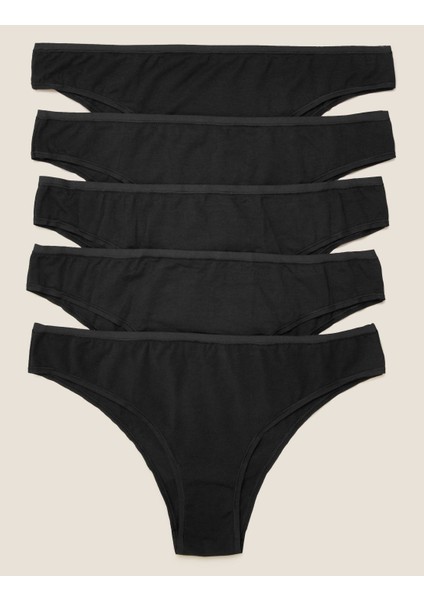 5'li Dikişsiz Brazilian Külot Seti