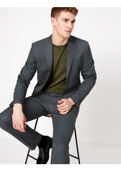 Slim Fit Ceket