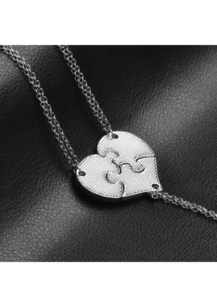 Kore Orta Alaşım Tarzı Kişiselleştirilmiş Kadın Modern Büyük Kullanılabilir Yaratıcı Kardeş Küçük Bulmaca Kolye (Yurt Dışından) modelleri