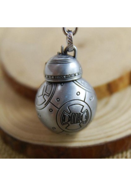 Yeni Star Wars Mini Bb8 Bb-8 R2D2 Droid Robot Çinko Alaşım Anahtar Film Anahtarlık Oyuncak Kolye (Yurt Dışından)