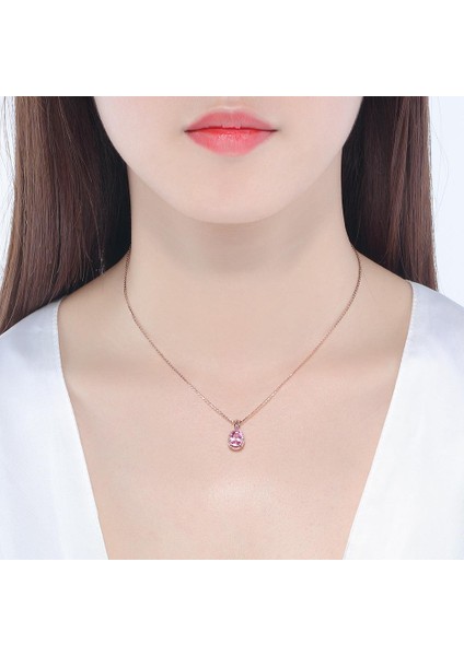 Doğal Kiraz Tozu Turmalin Kadın Lüks Ziyafet Göz Kamaştırıcı Kolye (Yurt Dışından) indirimleri