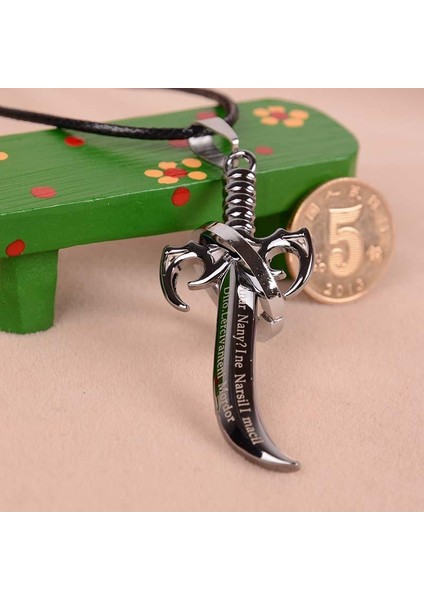 Punk Cesur Erkek Paslanmaz Çelik Pala Erkek Kişilik Erkek Kolye (Yurt Dışından) modelleri