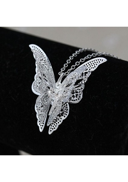 Güzel Kelebek Zincir Kadın Kolye (Yurt Dışından) indirimleri