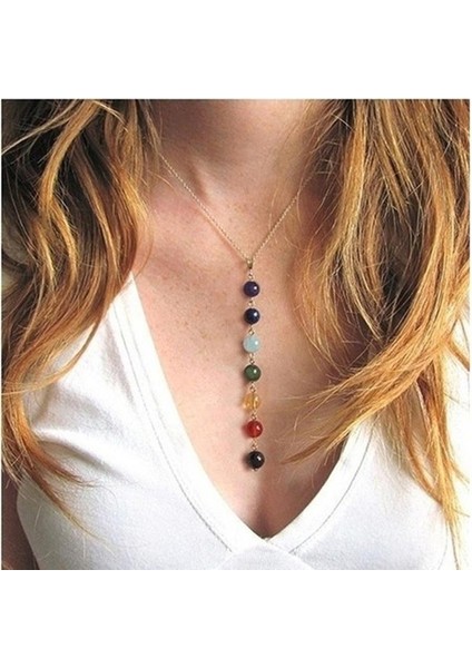 Doğal Taşlar Charm Kadın Boncuk Yoga Kolye (Yurt Dışından) fiyatları