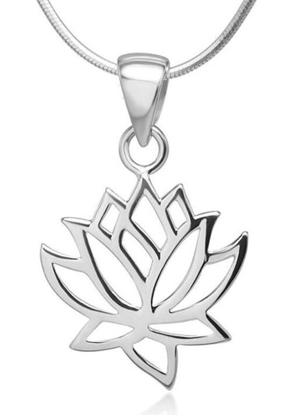 Oymalı Lotus Yoga Paslanmaz Çelik Ucu Kolye (Yurt Dışından) fiyatları