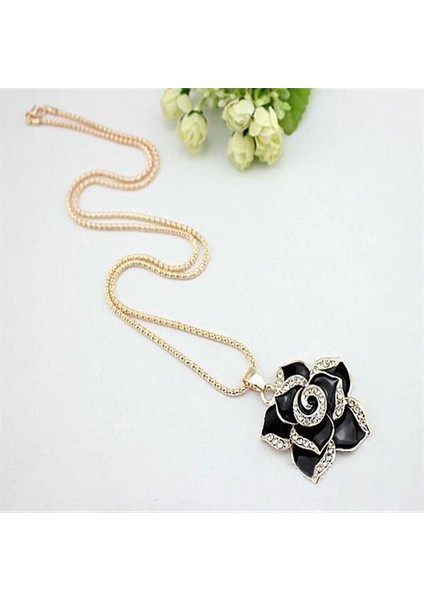 Kadın Emaye Çiçek Plaka Avusturyalı Kadın Kolye (Yurt Dışından) fiyatları