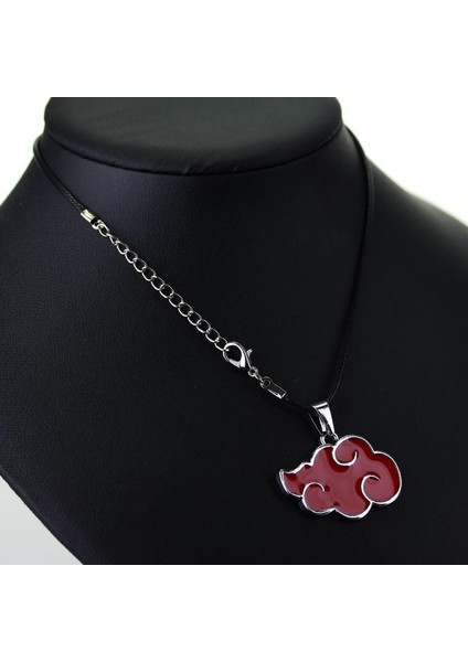 Mqchun Japon Animesi Cosplay Naruto Akatsuki Organizasyon Kırmızı Bulut Burcu Metal Kadın Erkek Kolye (Yurt Dışından) fırsatları
