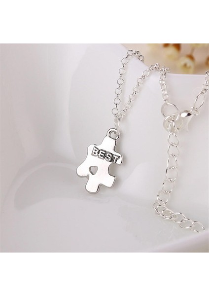 Xy Best Friends Dostluk Bulmaca Mektupları Zincir Kolye (Yurt Dışından) modelleri