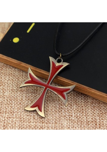 Erkek Vintage Knights Templar Demir Haç Erkek Için Çapraz Kolye (Yurt Dışından) fırsatları