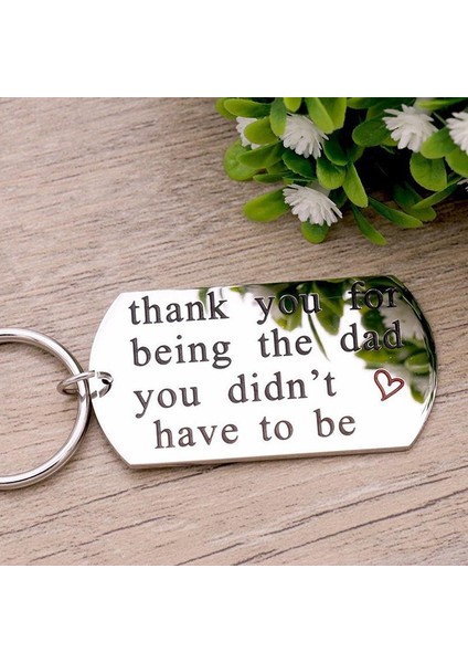 Olmanıza Gerek Olmayan Baba Olduğunuz Için Teşekkür Ederiz' Paslanmaz Çelik Adım Baba Anahtarlık Kolye (Yurt Dışından) fırsatları