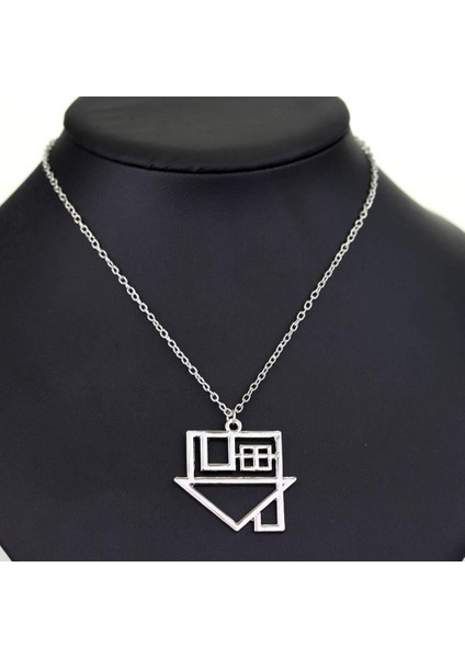 Unisex Zinciri Yakılı Rock Grubu Mahalle Kolye (Yurt Dışından)