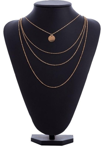 Nefis Çok Katmanlı Kadın Için Boho Katmanlı Klavikula Zincir Kolye (Yurt Dışından) modelleri