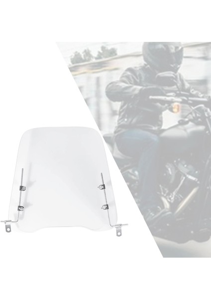 Suzuki Için Motosiklet Ön Cam Anti-Çizik Ekran Rüzgar Deflektörü (Yurt Dışından)