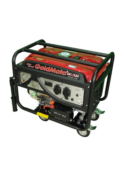 Goldmoto Gm3.5bjea Benzinli Jeneratör 3.75KVA Monofaze Marşlı Otomatik Jigleli