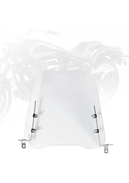 Suzuki Için Motosiklet Ön Cam Anti-Çizik Ekran Rüzgar Deflektörü (Yurt Dışından)